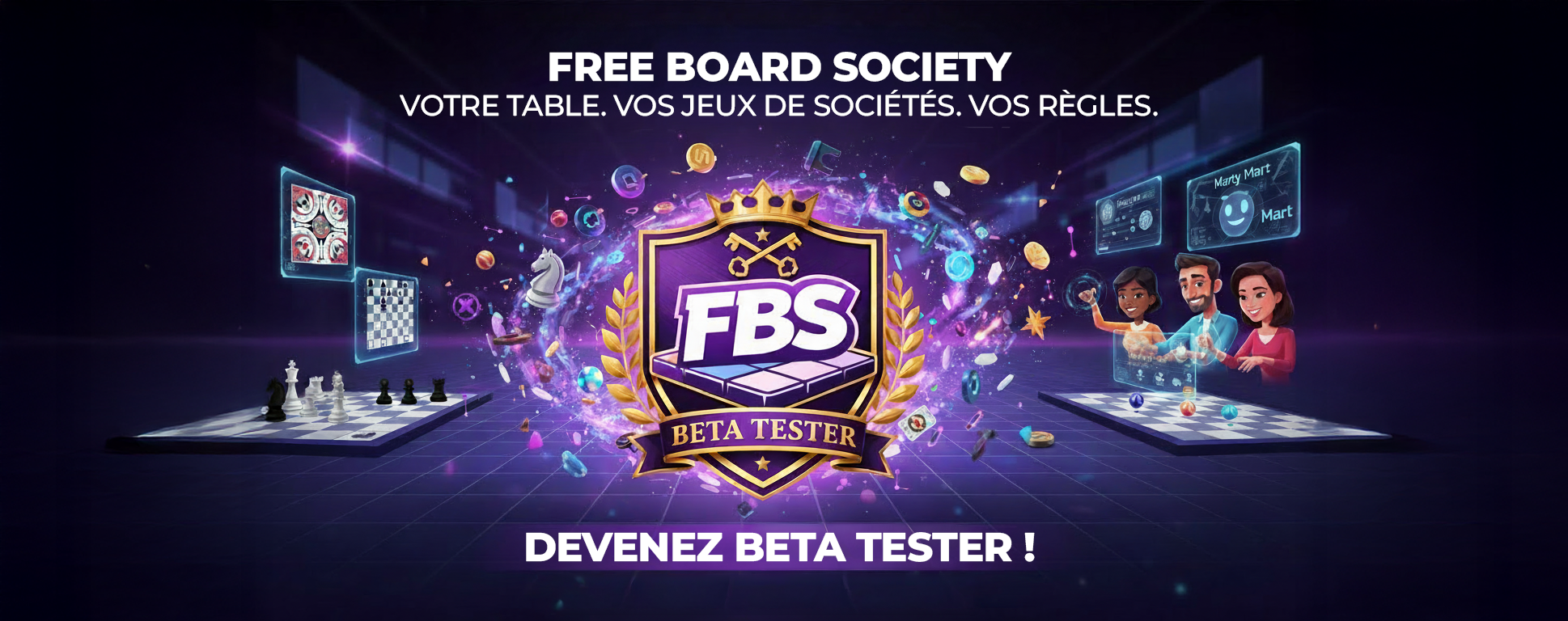 Free Board Society - Devenir Beta Tester
